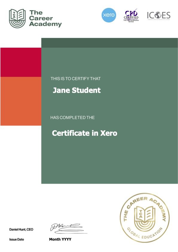 Certificate in Accounting